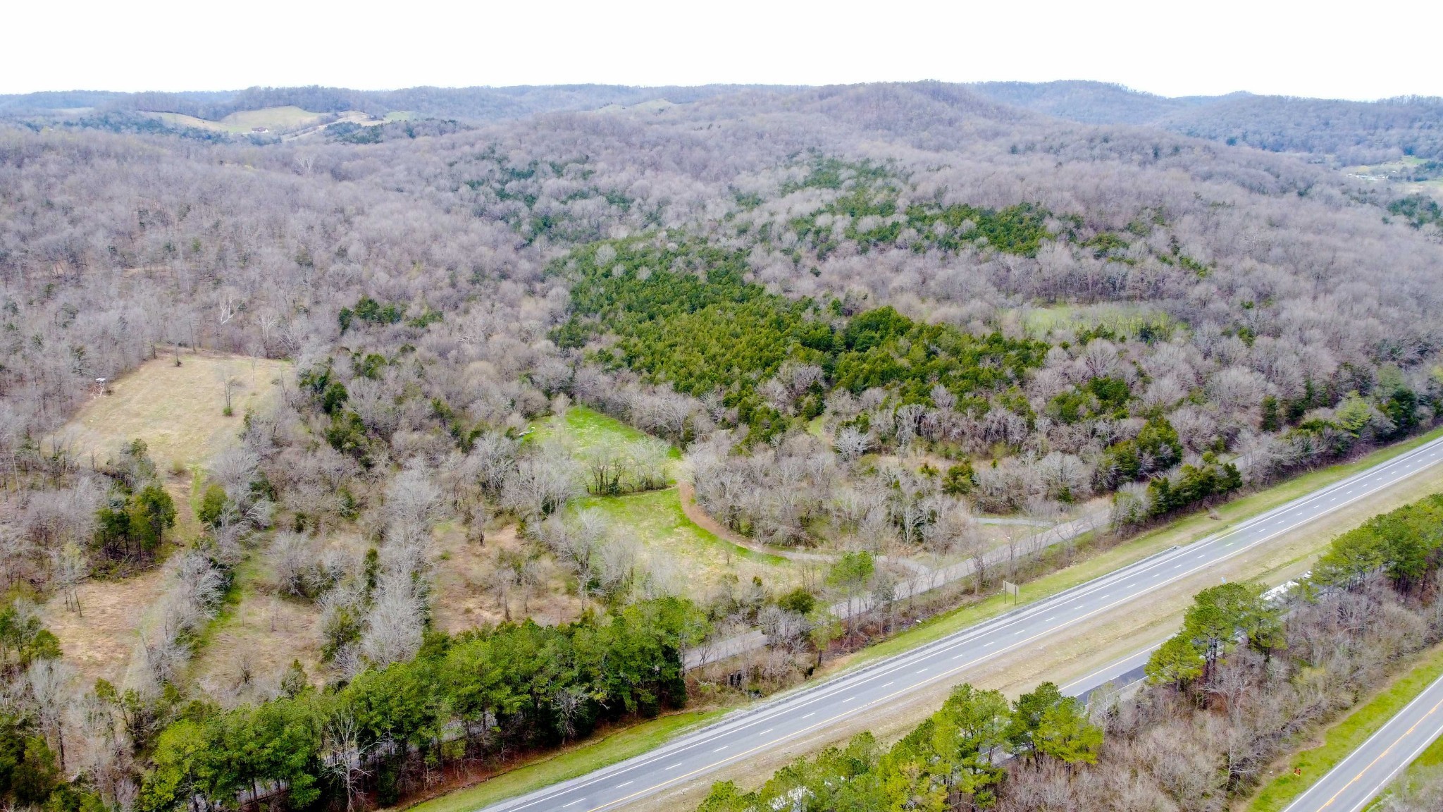 0 Hoovers Gap Frontage Road Christiana, TN 37037 - Photo 7 of 7 an aerial view of a house with a yard
