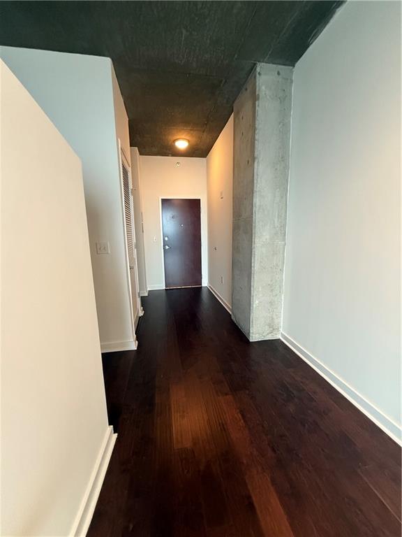 3324 Peachtree Road Northeast, Unit 2406 Atlanta, GA 30326 - Photo 2 of 12 a view of hallway with wooden floor
