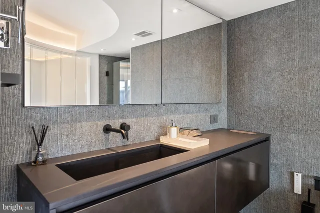 a view of a building from a balcony