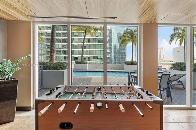 a view of a building with a yard