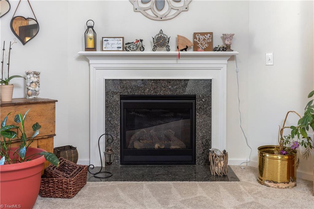 6413 Bentbrush Street Rural Hall, NC 27045 - Photo 15 of 31 Beautiful marble around fireplace.