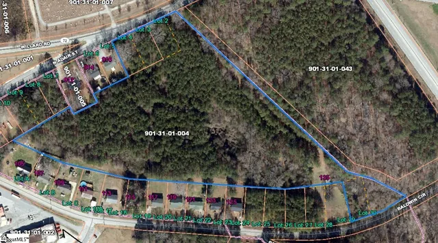 $139,900 | 0 Willard Road, Clinton, SC 29325