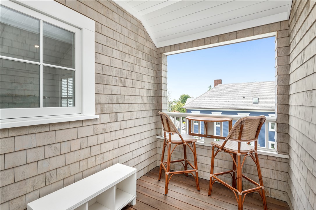15 High Street Newport, RI 02840 - Photo 27 of 50 Private deck in the primary wing.