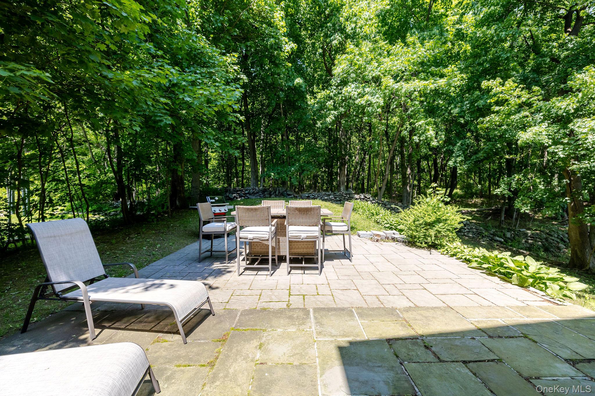 12 Bradhurst Road Carmel, NY 10512 - Photo 24 of 28 a view of a patio with table and chairs and potted plants