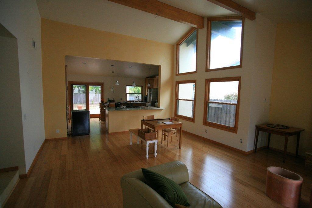 342 Oliver Road Santa Barbara, CA 93109 - Photo 5 of 12 Living Room into Dining and Kitchen