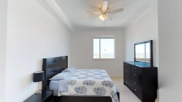 a view of a swimming pool with a lake