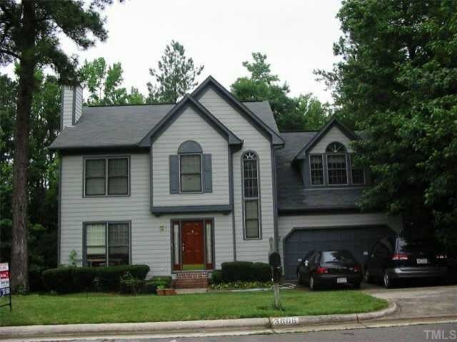 3606 Long Ridge Road Durham, NC 27703 - Photo 1 of 1 Open floor plan, ext painted 2001, int just painted, new vinyl, new range. Party size 29x16 Deck & 12x9 Master Bath w/ sep dbl shower & garden tub in Romantic Master Suite w/cathedral ceiling & plant shelves.
