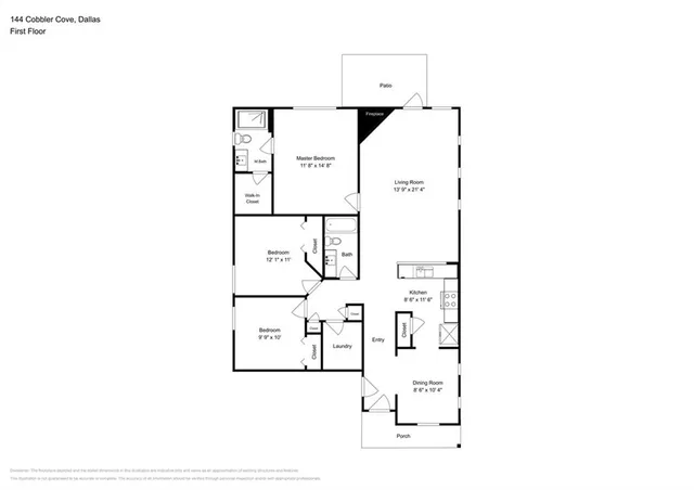 $1,725 | 144 Cobbler Cove Drive, Dallas, GA 30132