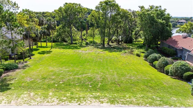 a view of swimming pool with a garden