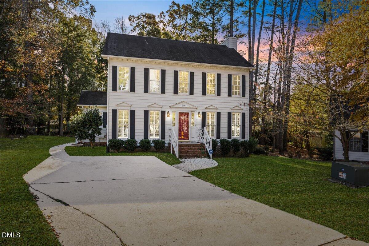 800 Temple Street Raleigh, NC 27609 - Photo 1 of 37 front view of a house with a yard