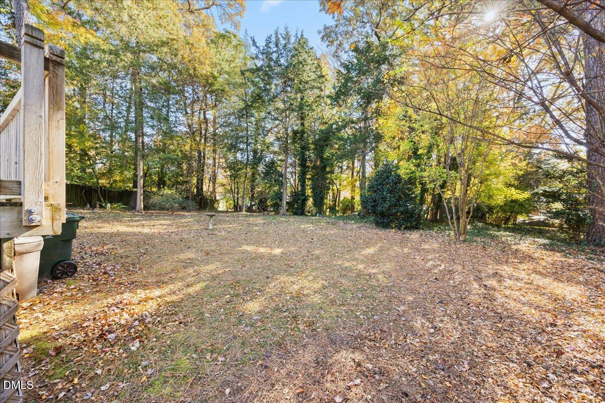 800 Temple Street Raleigh, NC 27609 - Photo 29 of 37 a view of a yard with large trees