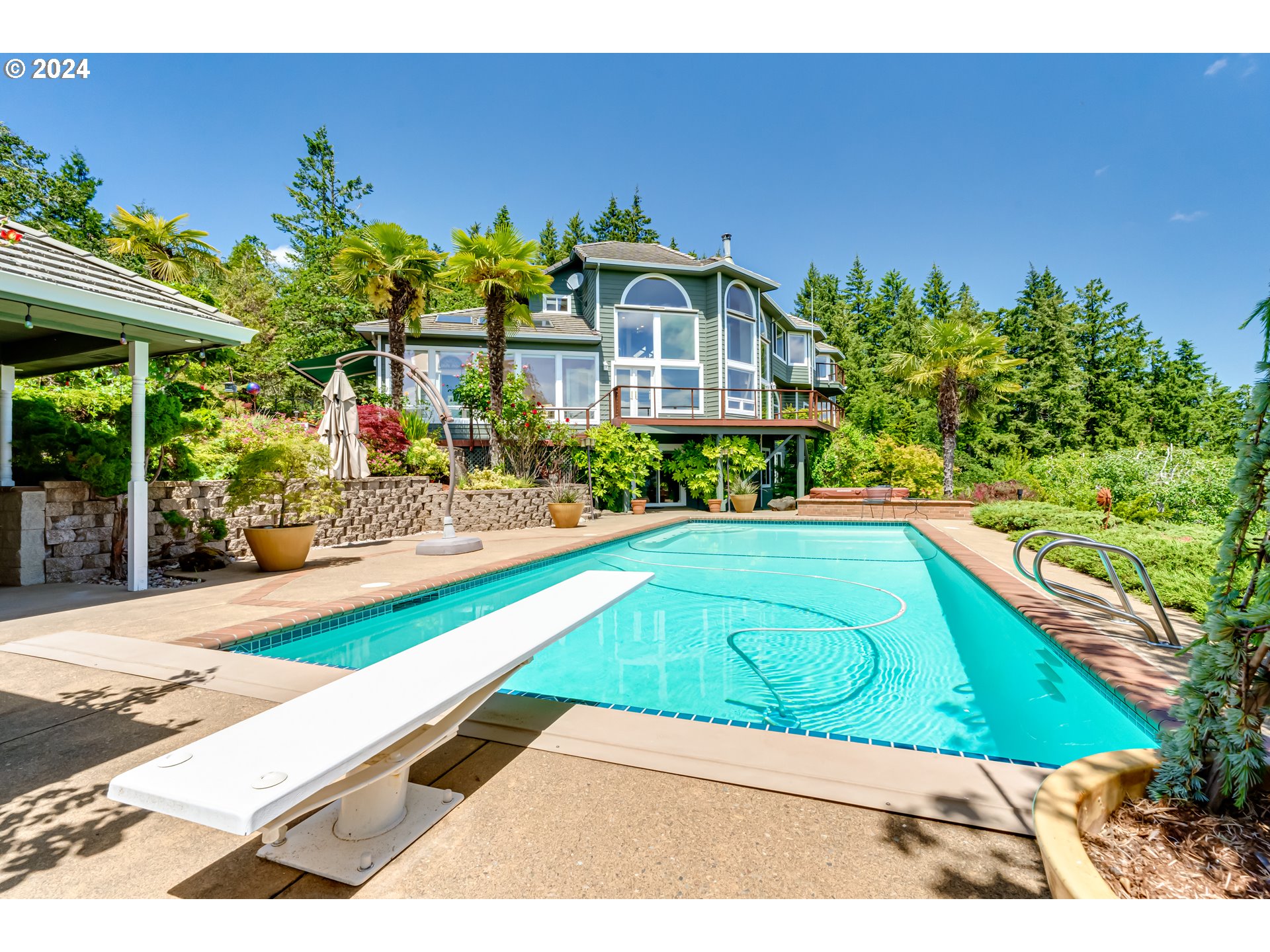 85290 Ridge Top Drive Eugene, OR 97405 - Photo 38 of 48 a view of swimming pool with outdoor seating