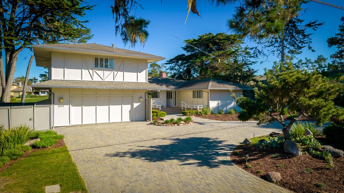 2972 Cormorant Road Pebble Beach, CA 93953 - Photo 1 of 26 a front view of a house with a patio