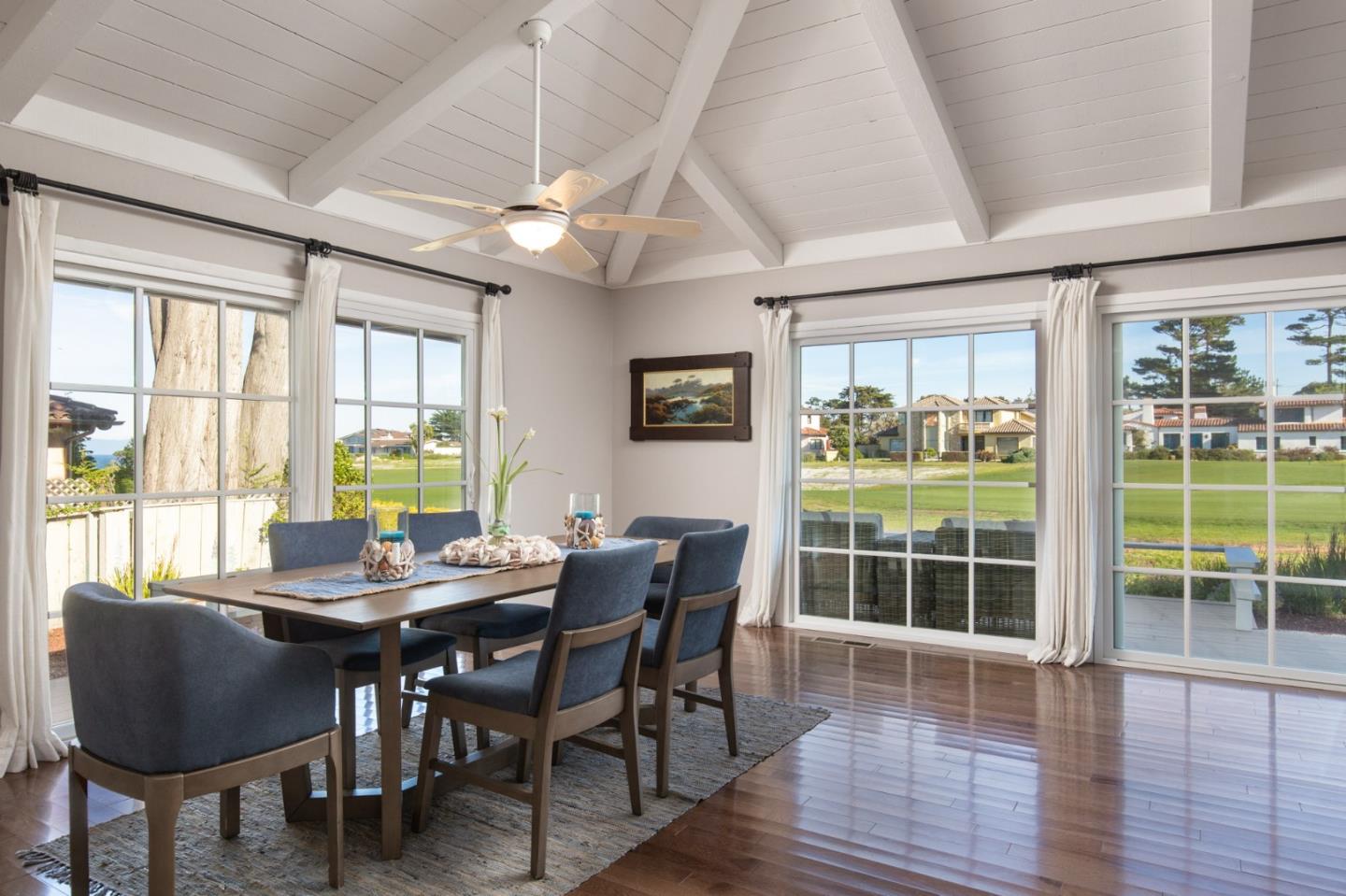 2972 Cormorant Road Pebble Beach, CA 93953 - Photo 6 of 26 a view of a dining room with furniture window and outside view
