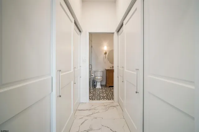 a view of a bathroom