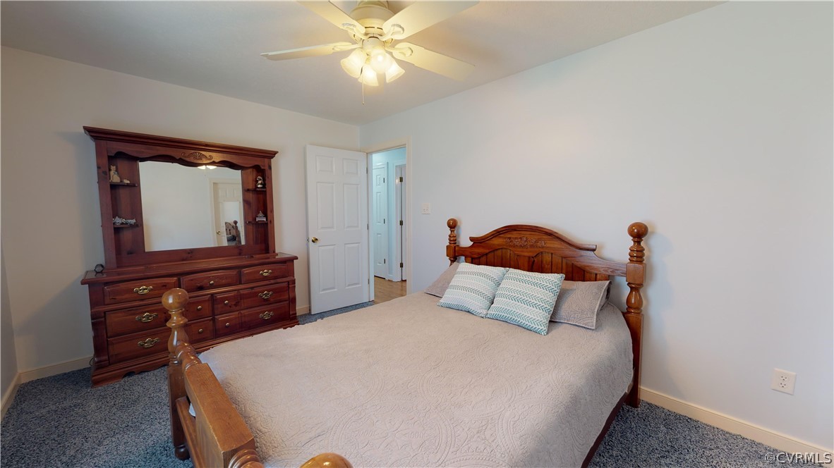 3493 Spring Run Road Mechanicsville, VA 23111 - Photo 25 of 49 Bedroom 2 view to hallway