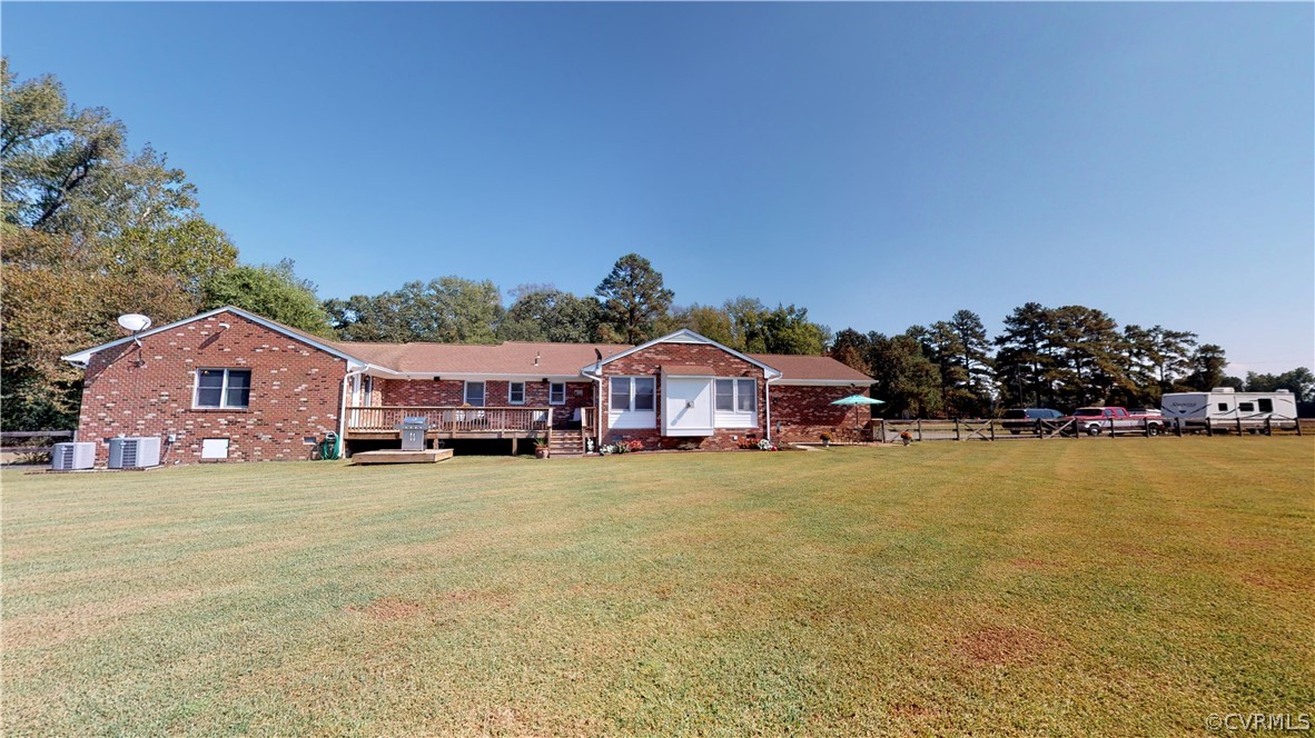 3493 Spring Run Road Mechanicsville, VA 23111 - Photo 43 of 49 Exterior back of home
