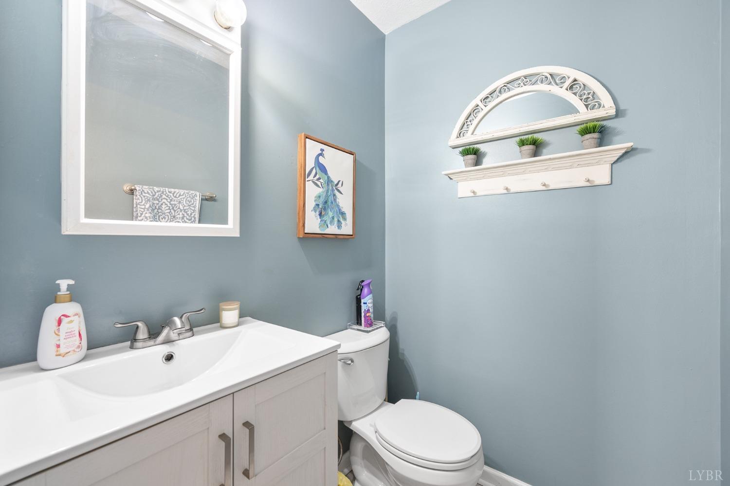 360 Webster Drive Concord, VA 24538 - Photo 25 of 36 a bathroom with a sink mirror vanity and toilet