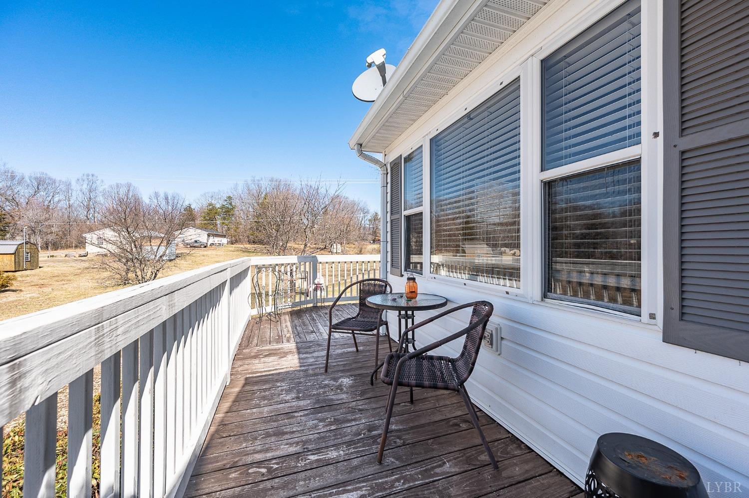 360 Webster Drive Concord, VA 24538 - Photo 26 of 36 a view of a balcony with chairs