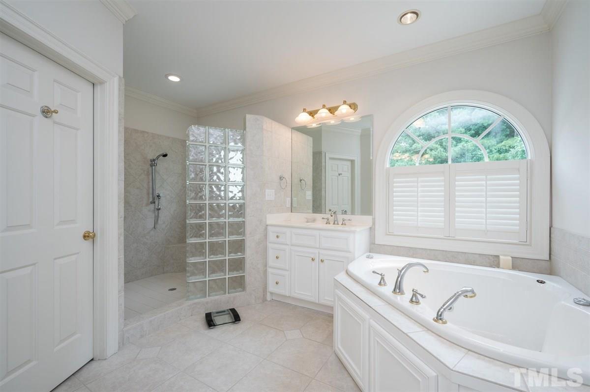 11840 Six Forks Road Raleigh, NC 27614 - Photo 11 of 30 ...has double vanities, separate whirlpool tub and shower