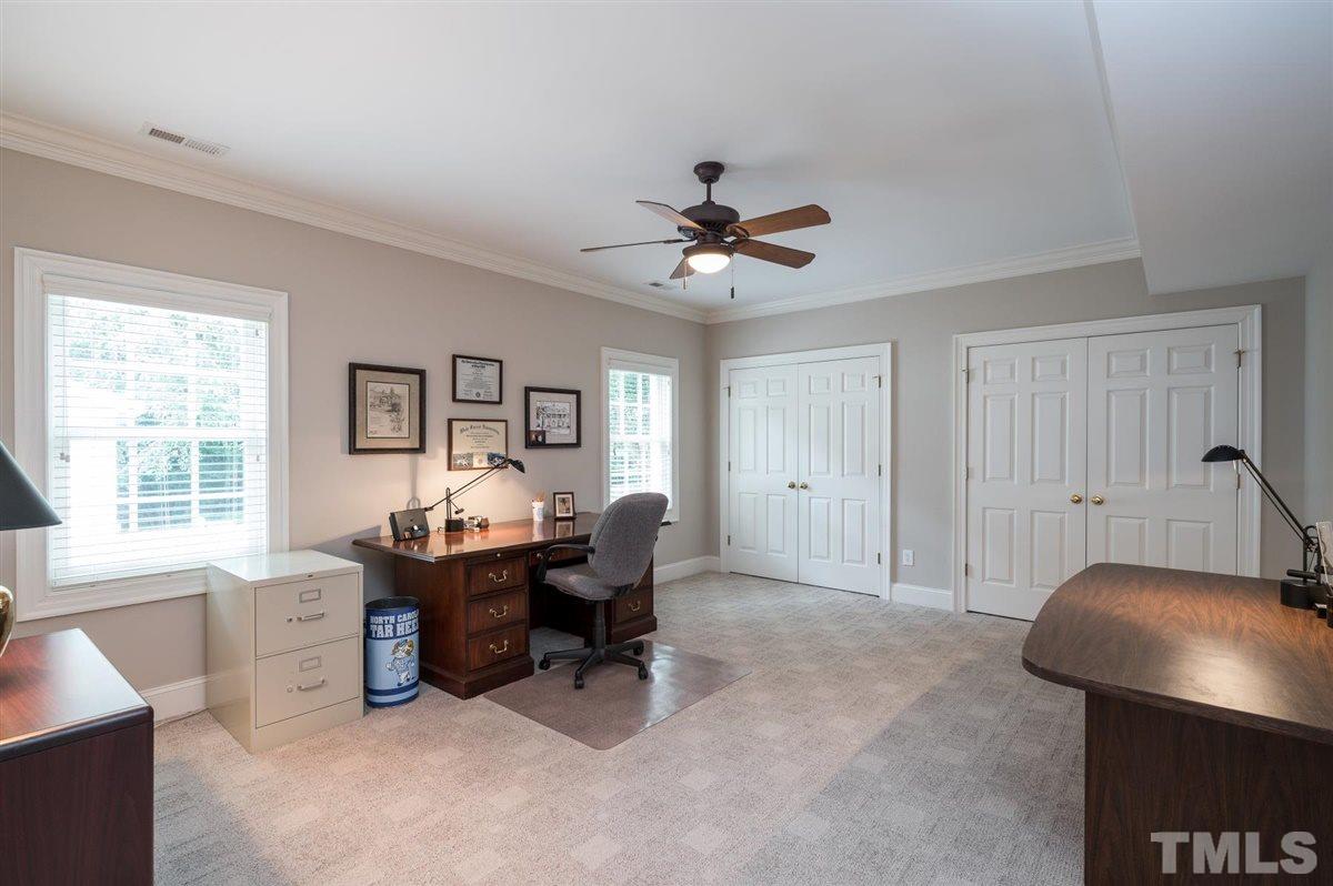11840 Six Forks Road Raleigh, NC 27614 - Photo 23 of 30 ...is currently used as an office...could be a 5th bedroom, although the septic permit is for 4 bedrooms