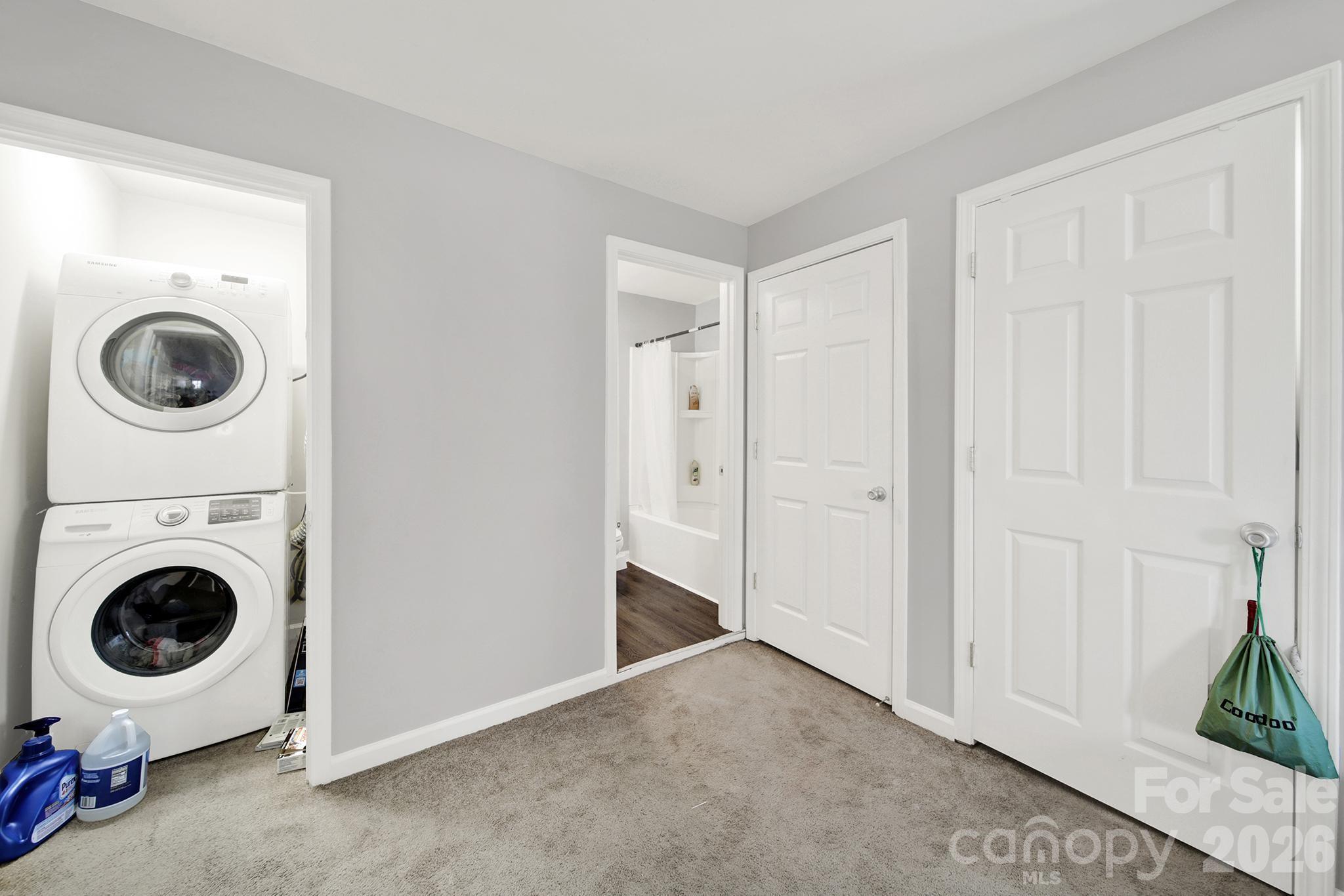 2503 Lancaster Highway Monroe, NC 28112 - Photo 20 of 26 a view of livingroom with washer and dryer