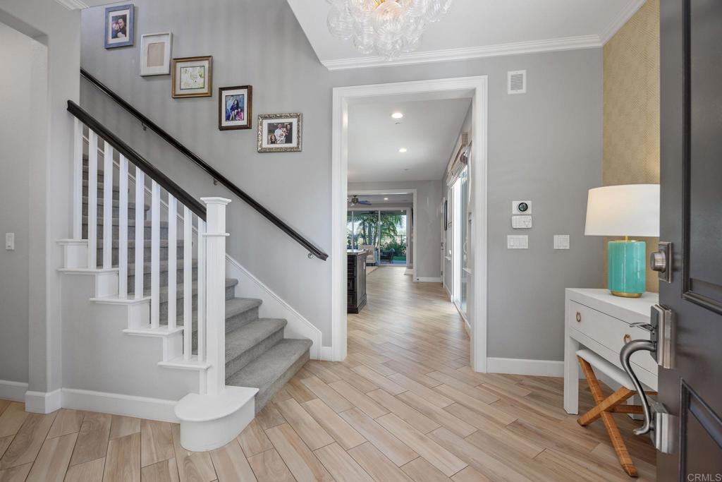13525 Cielo Ranch Road San Diego, CA 92130 - Photo 46 of 49 a view of entryway with wooden floor