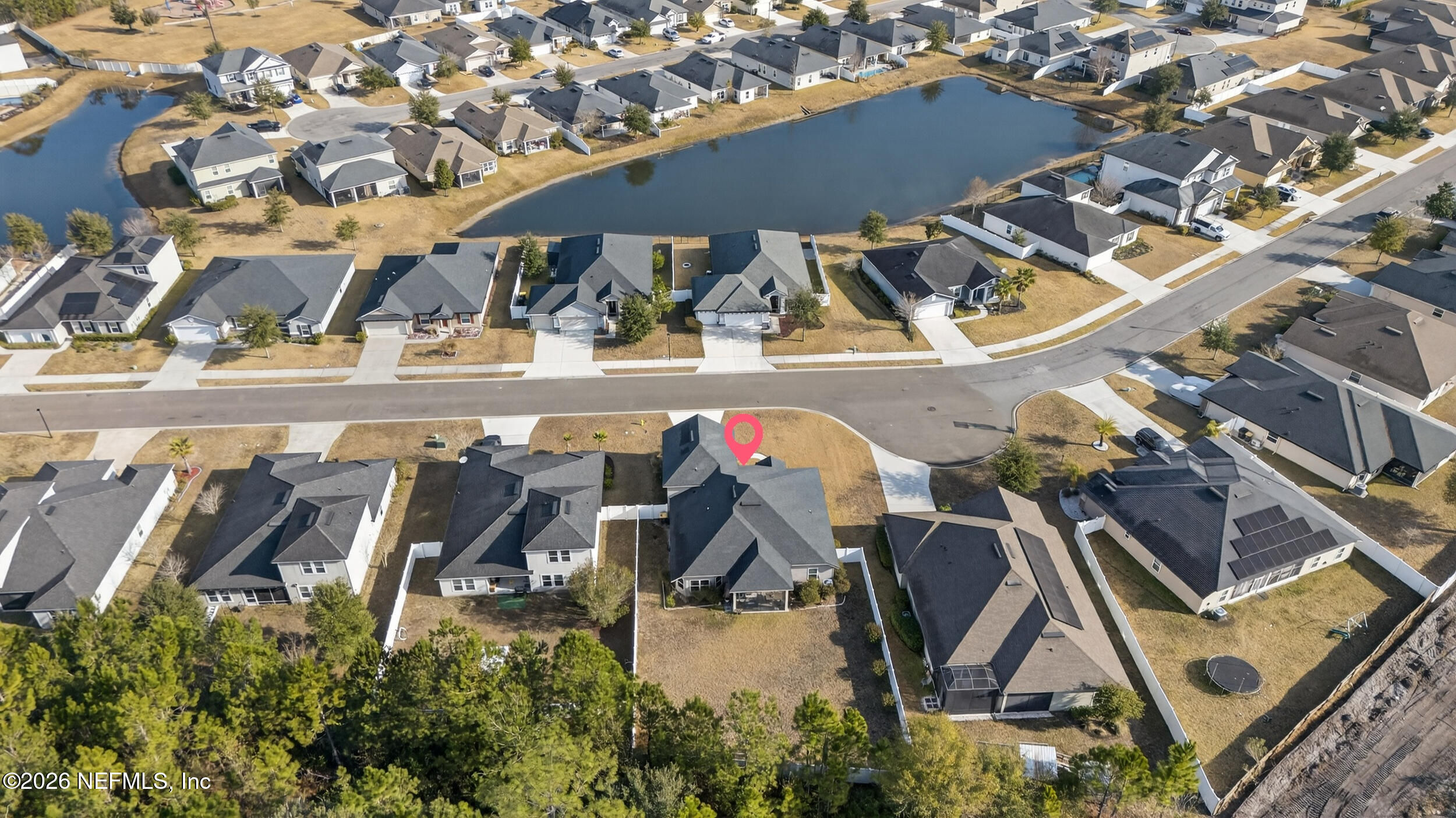 9874 Patriot Ridge Drive Jacksonville, FL 32221 - Photo 25 of 26 an aerial view of a house