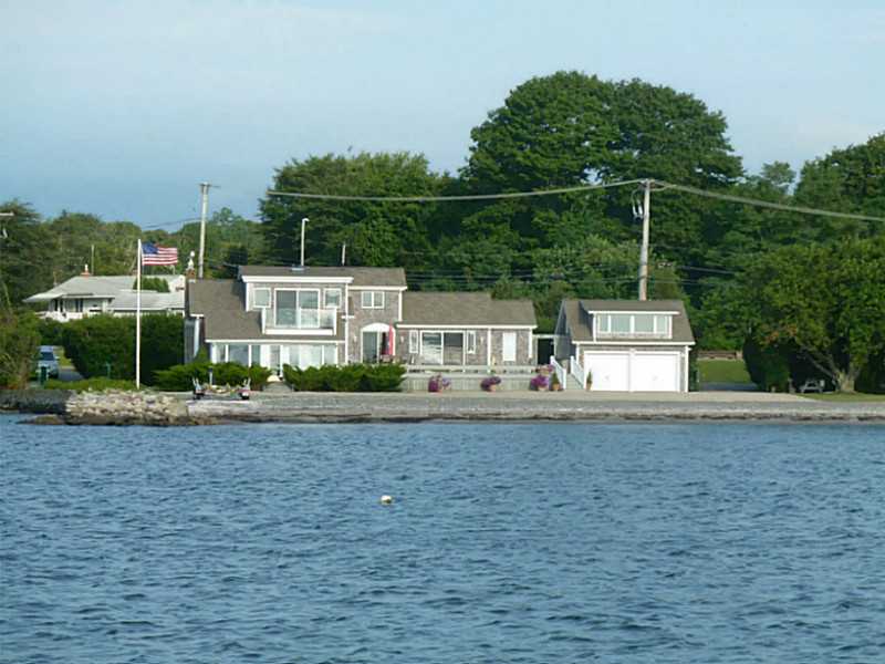 16 East Shore Road Jamestown, RI 02835 - Photo 1 of 20 Exterior Front. Just about every room has a fantastic bay view!