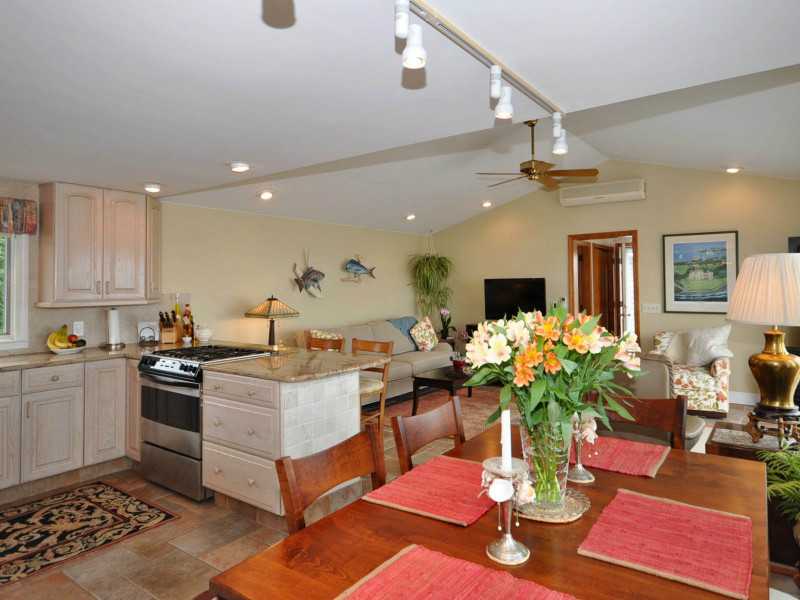 16 East Shore Road Jamestown, RI 02835 - Photo 5 of 20 Den/Family/Great Room. Family room has a propane stove for cool evenings.
