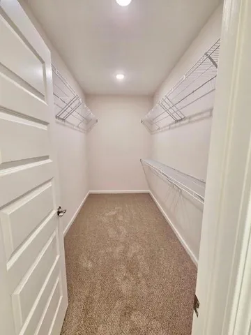 a view of walk in closet