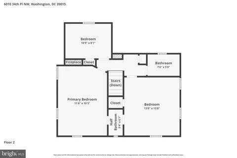 $1,149,000 | 6010 34th Place Northwest, Washington, DC 20015