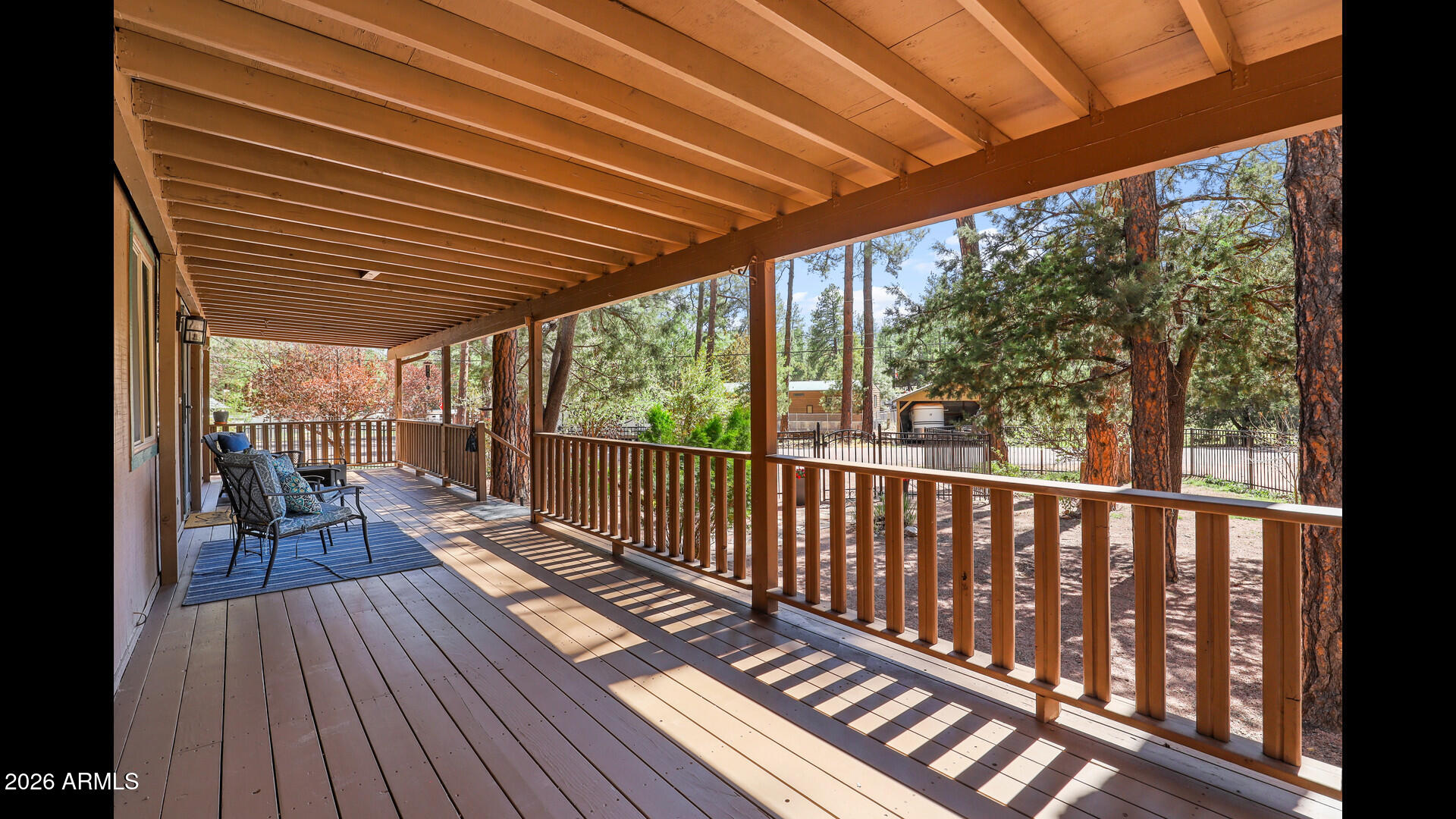 512 Standage Drive Payson, AZ 85541 - Photo 20 of 46 a view of balcony with wooden floor