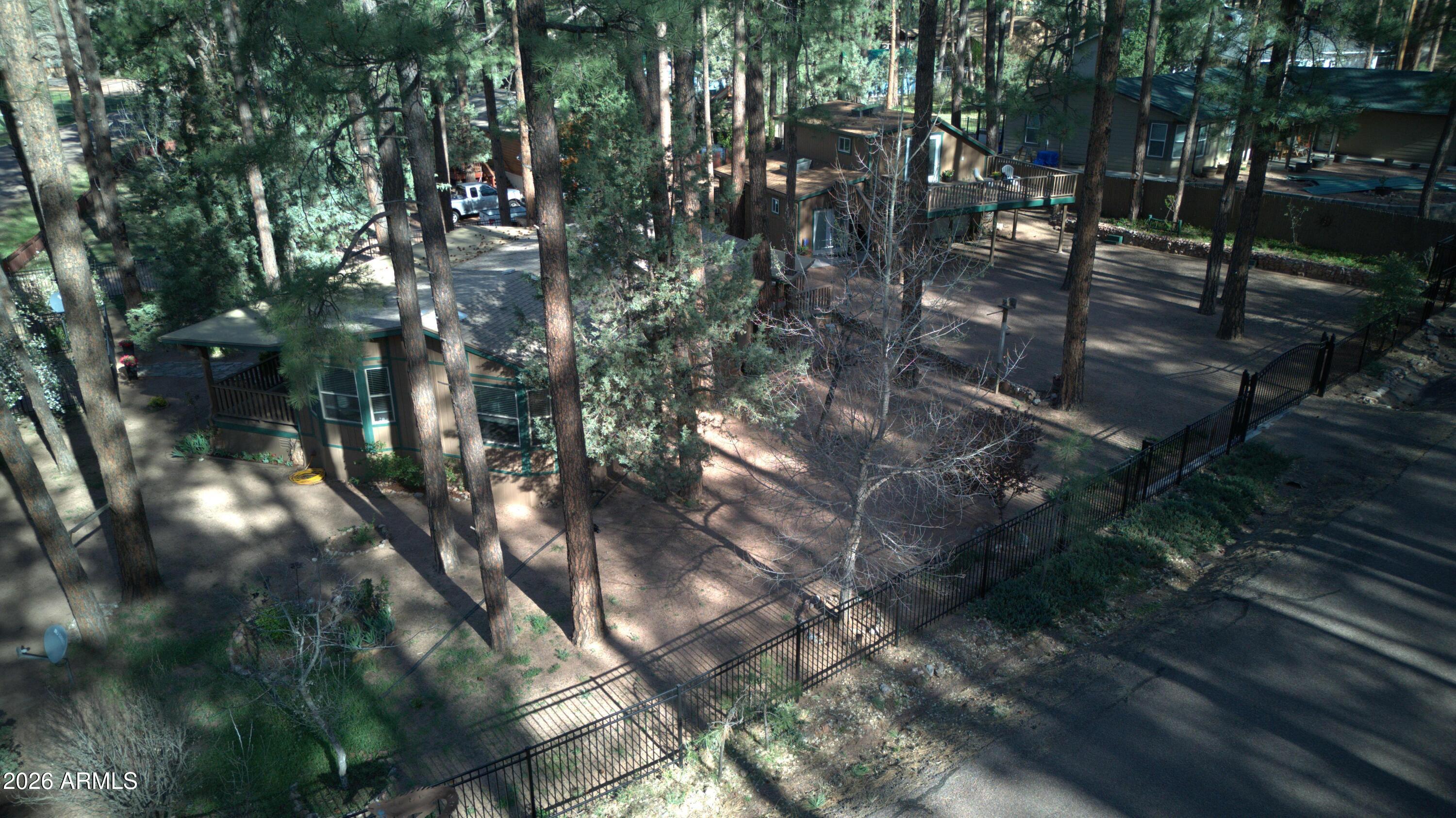 512 Standage Drive Payson, AZ 85541 - Photo 30 of 46 a backyard of a house with lots of green space