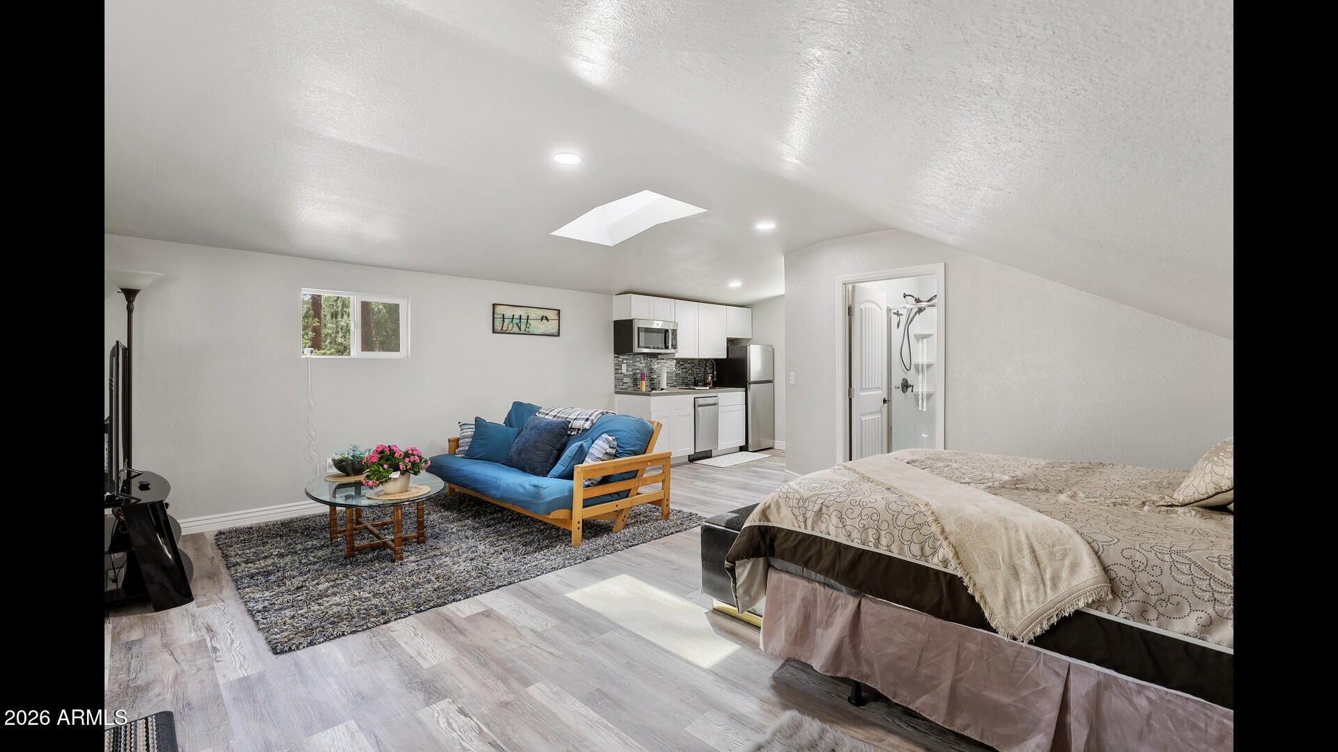 512 Standage Drive Payson, AZ 85541 - Photo 45 of 46 a bedroom with a bed and wooden floor