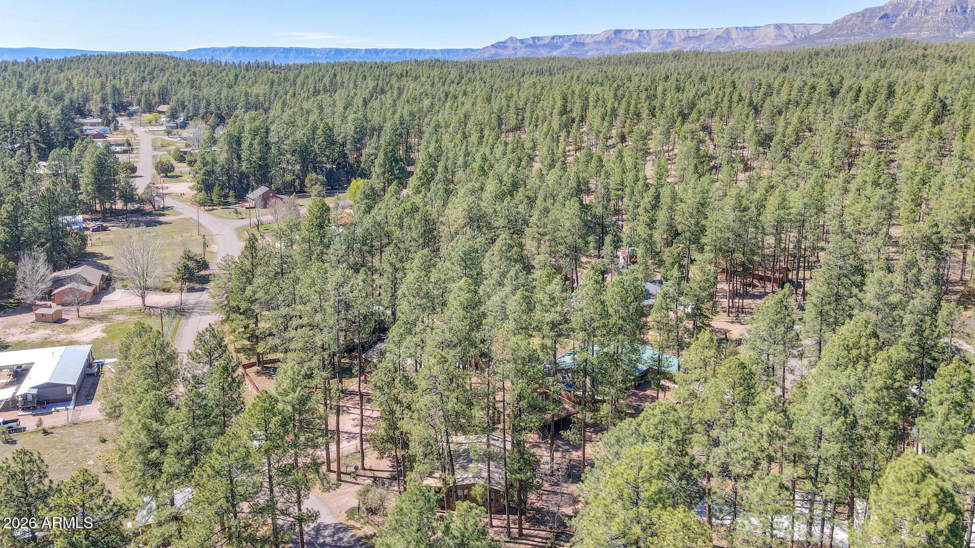 512 Standage Drive Payson, AZ 85541 - Photo 8 of 46 a view of a city with lush green forest