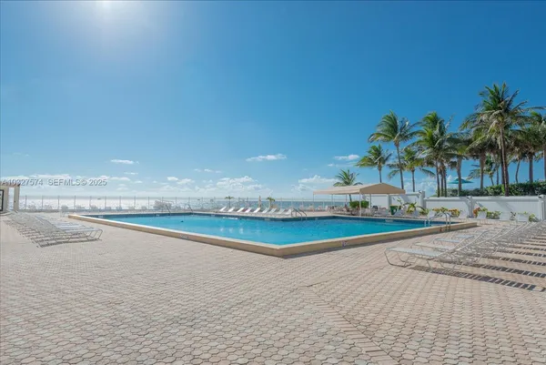 a view of swimming pool and lake view