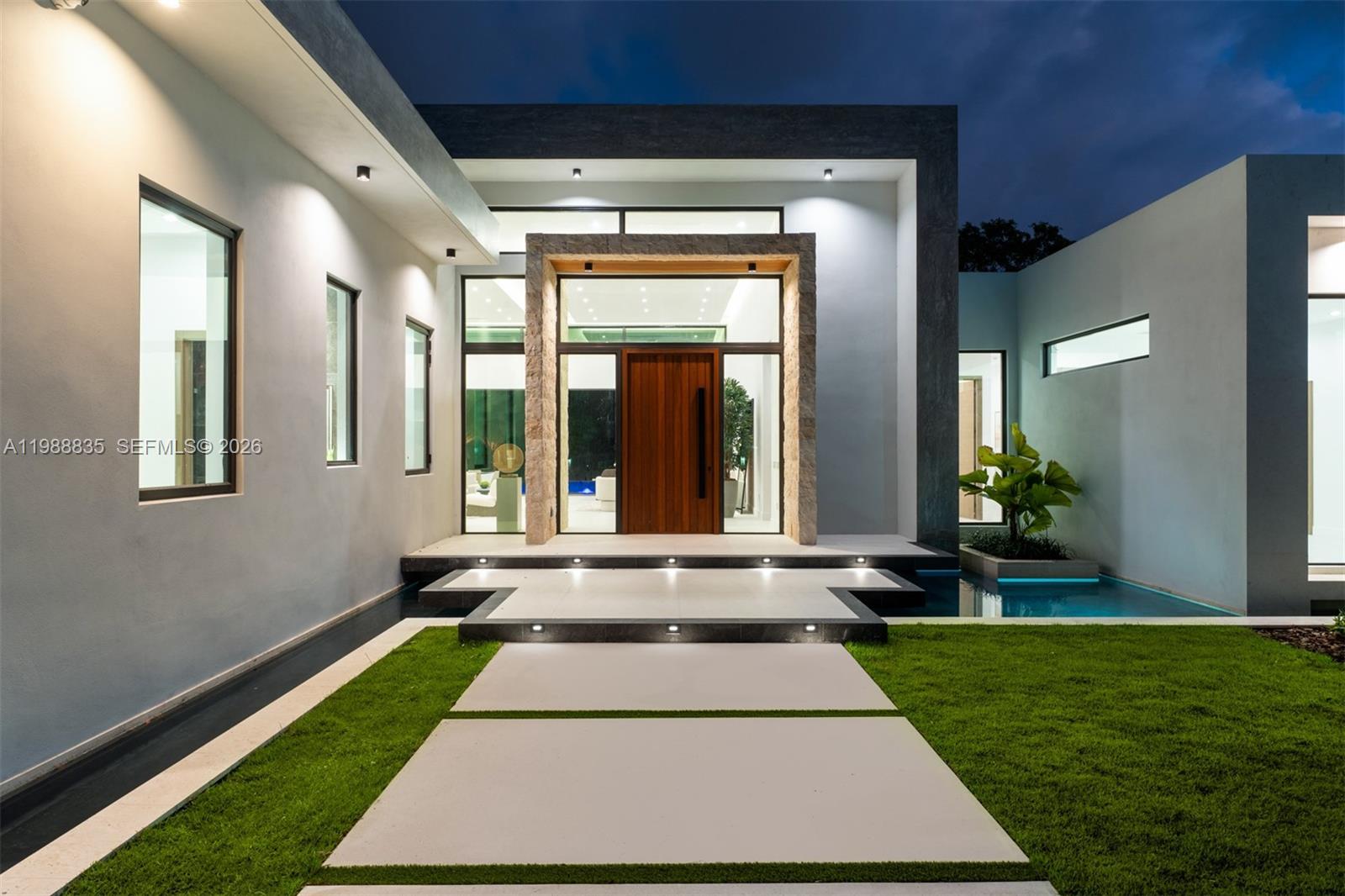 9790 Southwest 114th Street Miami, FL 33176 - Photo 41 of 47 a view of swimming pool with a yard