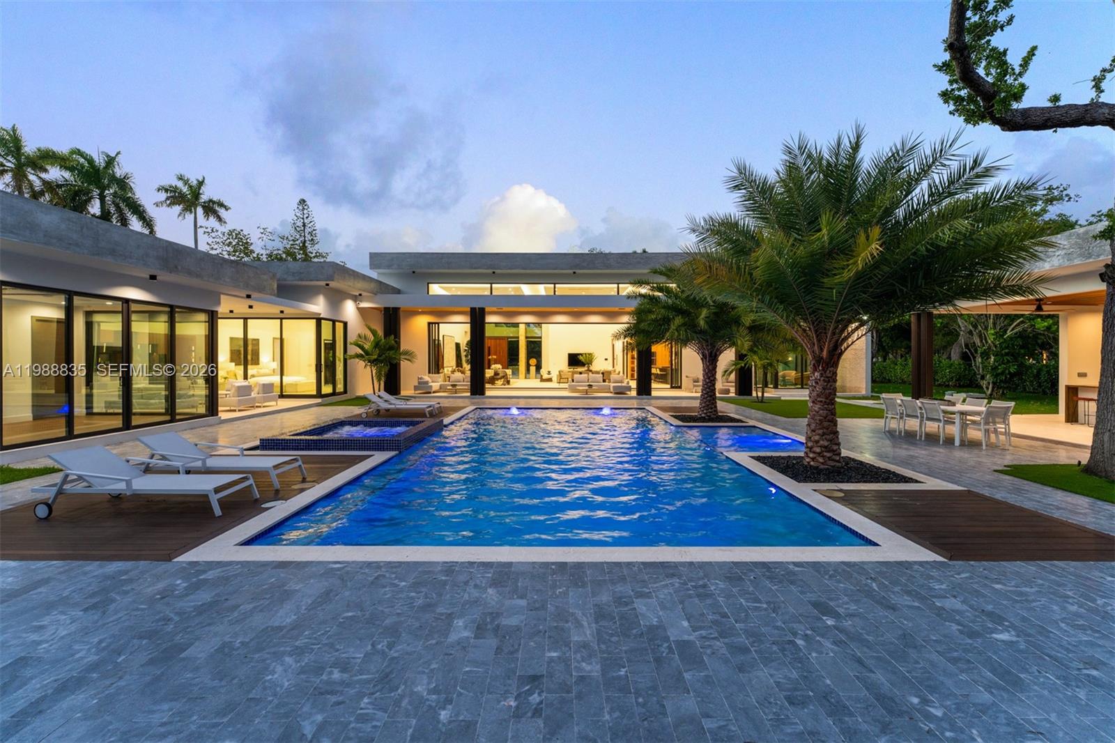 9790 Southwest 114th Street Miami, FL 33176 - Photo 43 of 47 swimming pool view with a sitting space