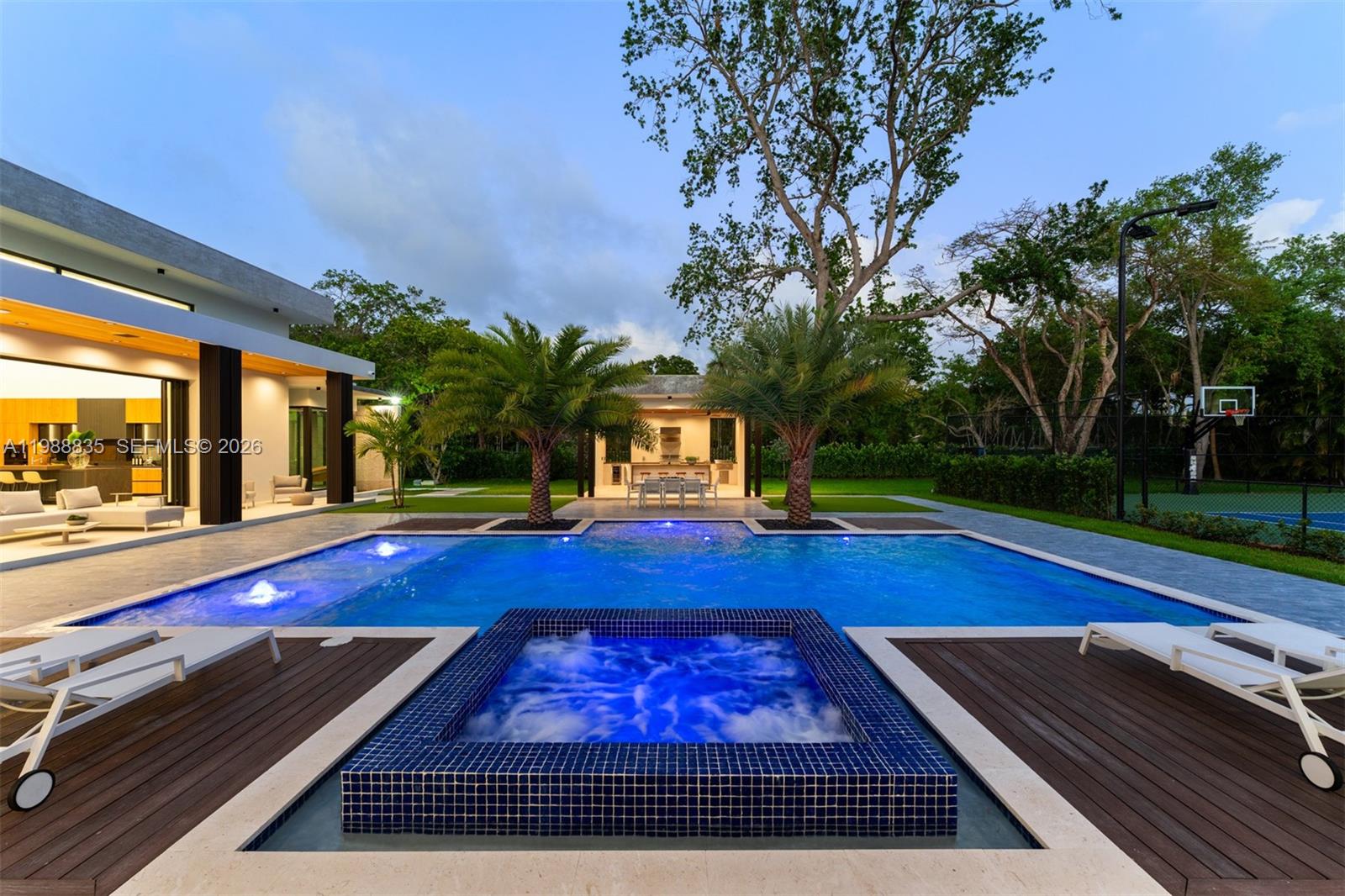9790 Southwest 114th Street Miami, FL 33176 - Photo 44 of 47 a view of swimming pool with lounge chair