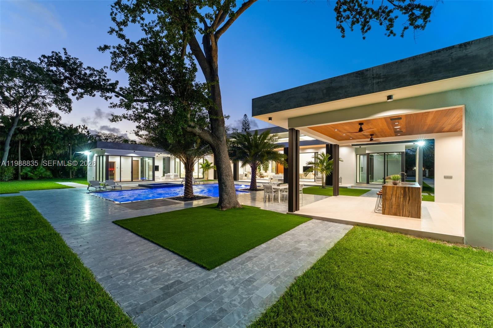 9790 Southwest 114th Street Miami, FL 33176 - Photo 45 of 47 a view of a house with a yard balcony and a small park
