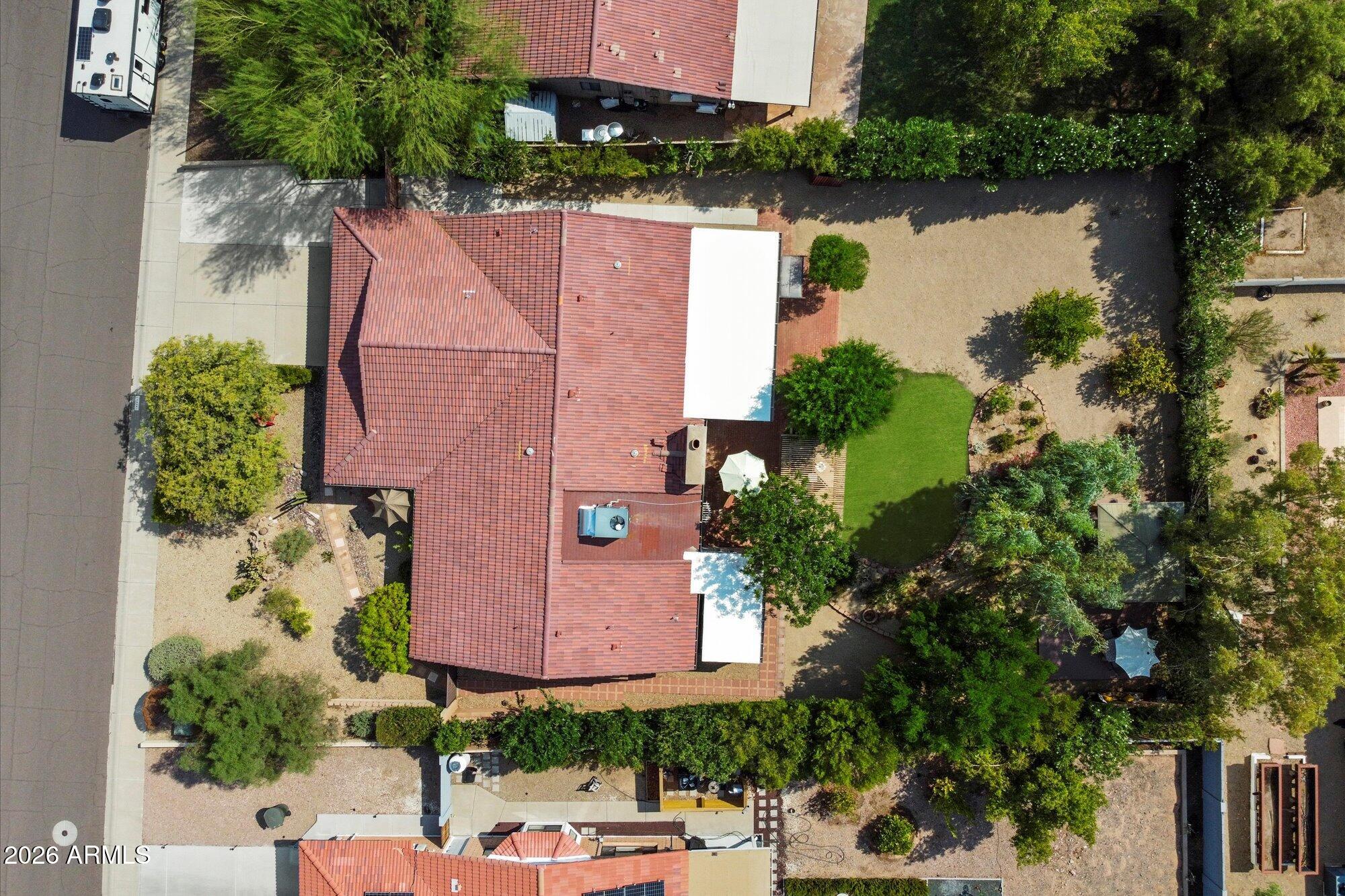 14242 North 9th Street Phoenix, AZ 85022 - Photo 26 of 26 an aerial view of a house with outdoor space and lake view