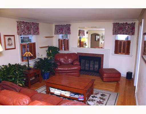 65 Bryant Road Cranston, RI 02910 - Photo 6 of 11 Living Room. Big living room with gas fireplace.