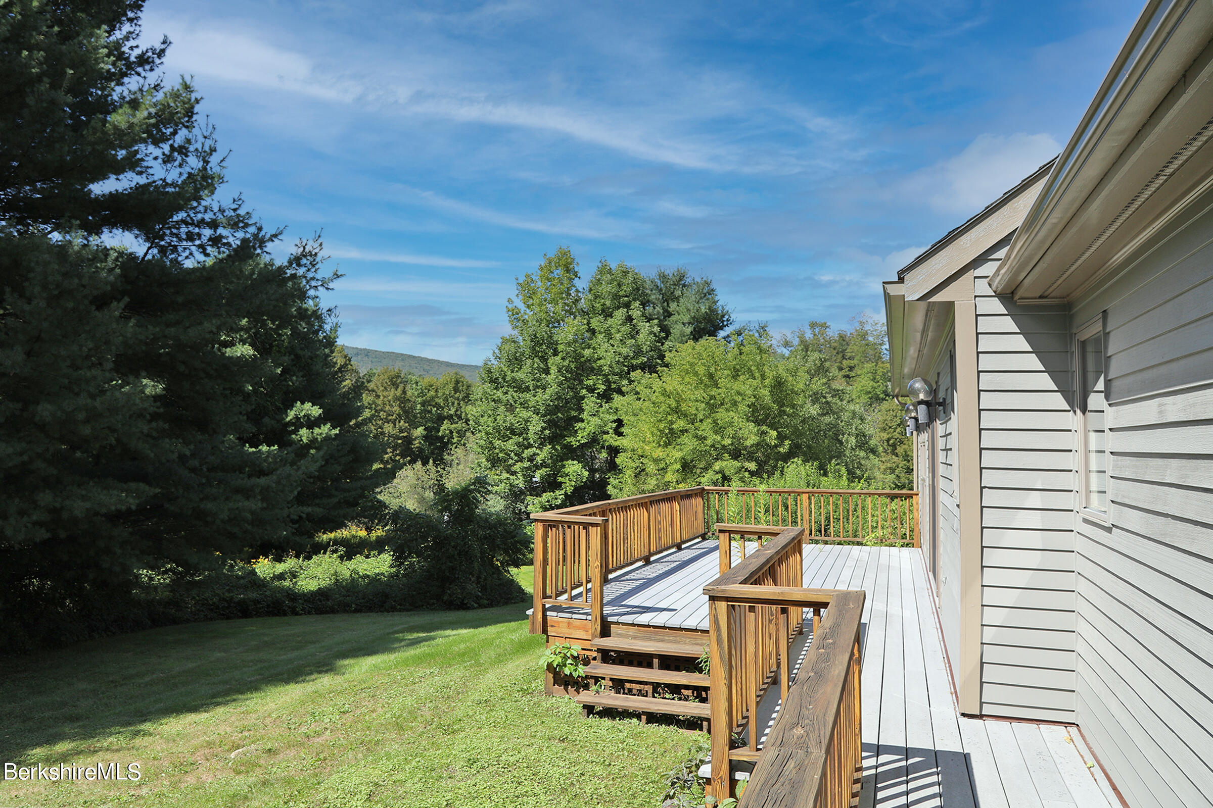 4 Hill Road Stockbridge, MA 01266 - Photo 14 of 41 a house view with a garden space