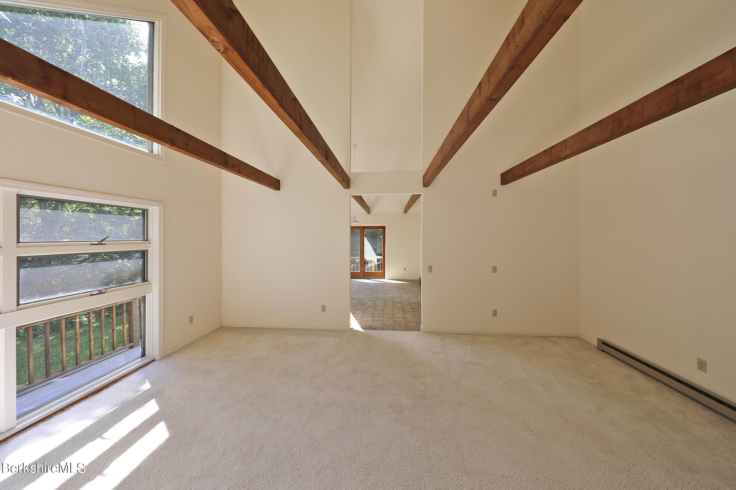 4 Hill Road Stockbridge, MA 01266 - Photo 10 of 41 a view of an empty room with a window