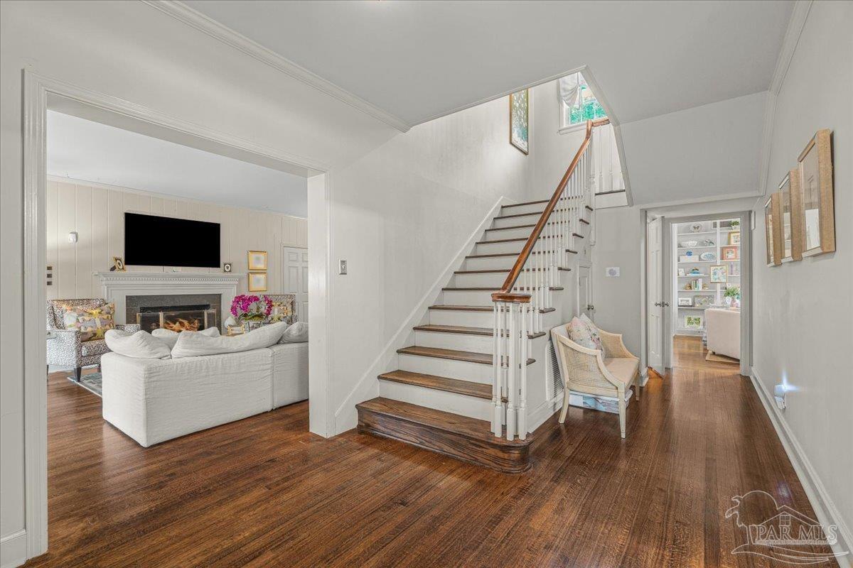 3361 Palermo Road Pensacola, FL 32503 - Photo 19 of 50 a view of livingroom with furniture and stairs