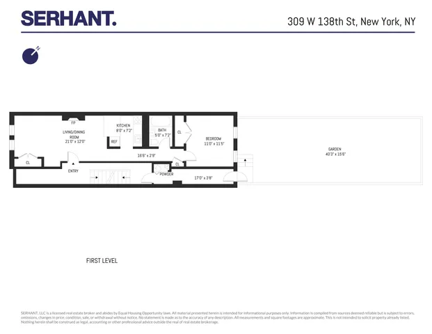 $1,875,000 | 309 West 138th Street | Central Harlem
