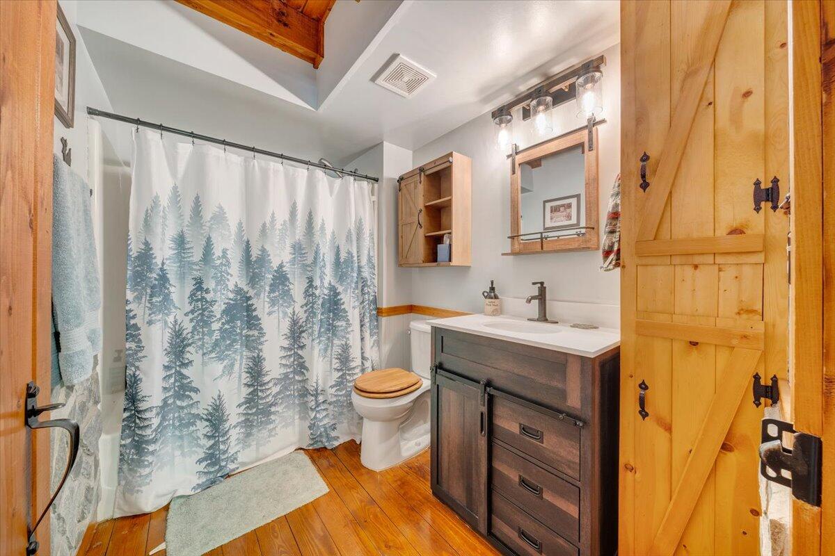 13357 Callaway Road Callaway, VA 24067 - Photo 21 of 62 a bathroom with a sink toilet and shower