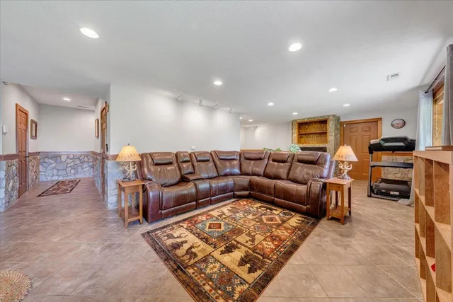 a view of outdoor space with wooden deck