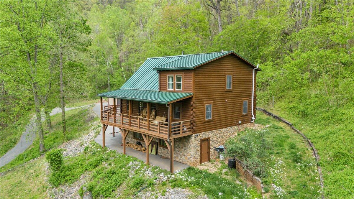 13357 Callaway Road Callaway, VA 24067 - Photo 44 of 62 front view of a house with a yard